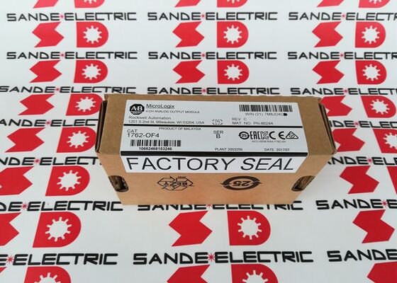 एक नया एबी एलन ब्रैडली 1762-ओएफ4 माइक्रोलॉजिक्स 4 पॉइंट एनालॉग आउटपुट मॉड्यूल 1762OF4