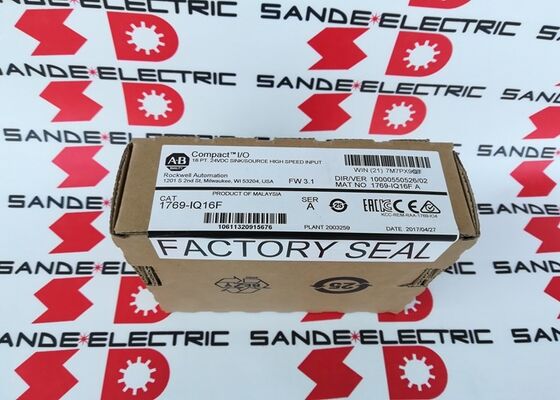 बॉक्स 1769IQ16F में एक नया AB 1769-IQ16F उच्च गति इनपुट मॉड्यूल