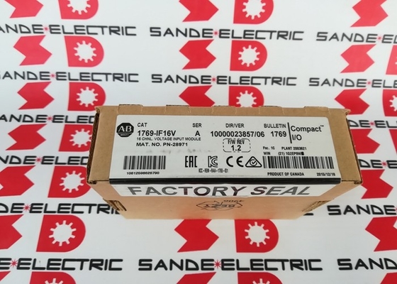 One New Allen Bradley 1769-IF16V /A 2014 16-Channel Analog Voltage Input Module