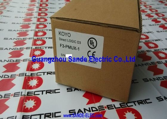 7 I/O मॉड्यूल और F3-PMUX-1 CPU ब्रिज मॉड्यूल F3PMUX1 के साथ प्रत्यक्ष तर्क 305 पीएलसी