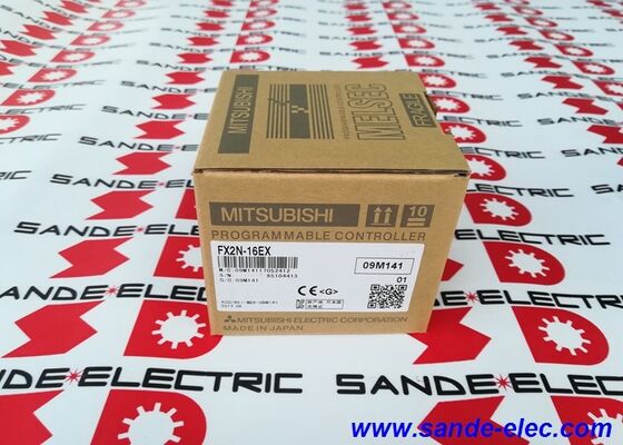 नया और मूल FX2N-16EX Mitsubishi PLC FX2N16EX