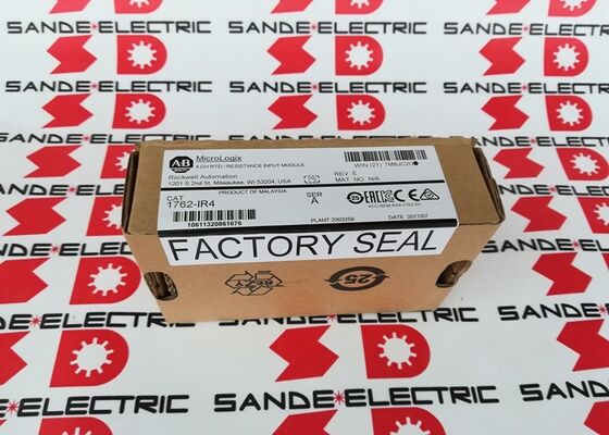 एक नया सील एलन ब्रैडली एबी Micrologix 1762-IR4 4-Ch RTD प्रतिरोध इनपुट मॉड्यूल 1762IR4