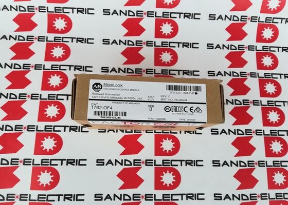 एक नया एबी एलन ब्रैडली 1762-ओएफ4 माइक्रोलॉजिक्स 4 पॉइंट एनालॉग आउटपुट मॉड्यूल 1762OF4