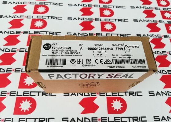 एक नया AB 1769-OF4VI वोल्टेज आउटपुट मॉड्यूल 1769OF4VI 1769-0F4VI
