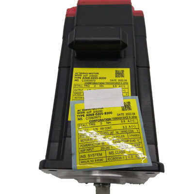 Fanuc AC सर्वो मोटर A06B-0205-B300 AO6B-O2O5-B3OO A06B0205B300