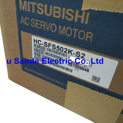 Mitsubishi AC सर्वो मोटर HC-SFS502K-S2 HCSFS502KS2 HC-SFS5O2K-S2