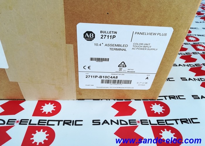 New  Sealed Allen Bradley Panelview Plus 1000 2711P-B10C4A8 or 2711PB10C4A8
