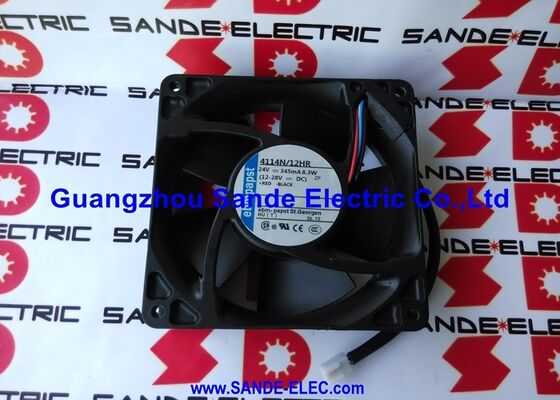 Ebm-PAPST TYP 4114N/12HR प्रशंसक 24V 8.3W 120*120*38MM 4114N/12HR