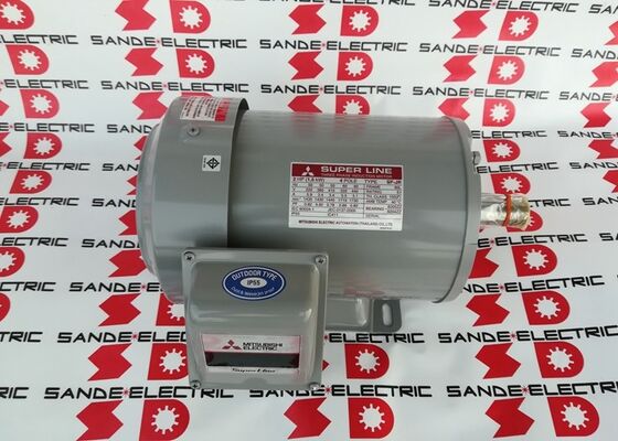 नई मित्सुबिशी SF-JR, .75kW/1HP, 3410 RPM, 80M फ्रेम, 480 VAC, 1.39 Amps, 2 पोल,