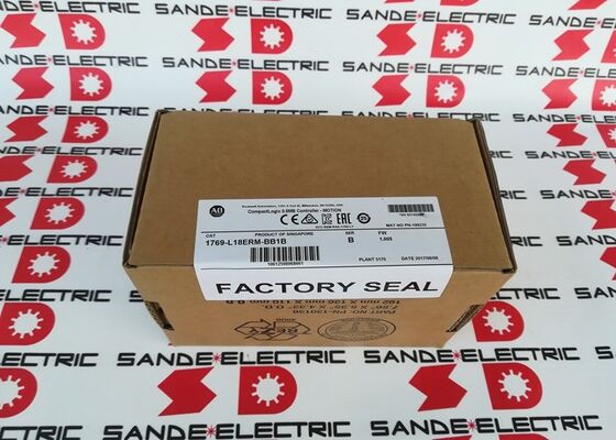 एक नया एलन ब्रैडली 1769-L18ERM-BB1B कॉम्पैक्ट LOGIX ईथरनेट नियंत्रक