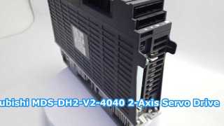 मित्सुबिशी MDS-DH2-V2-4040 बिल्ट-इन डायनेमिक ब्रेक ड्राइव उत्पाद प्रदर्शन वीडियो