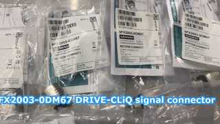 सीमेंस 6FX2003-0DM67 ड्राइव-CLiQ RJ45 IP67 सिग्नल कनेक्टर